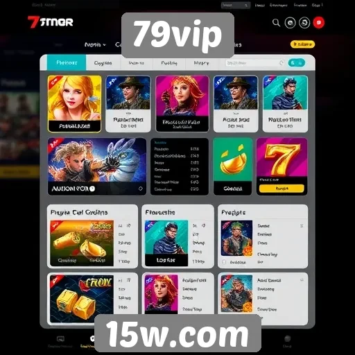 Avaliação da interface do usuário do 79vip